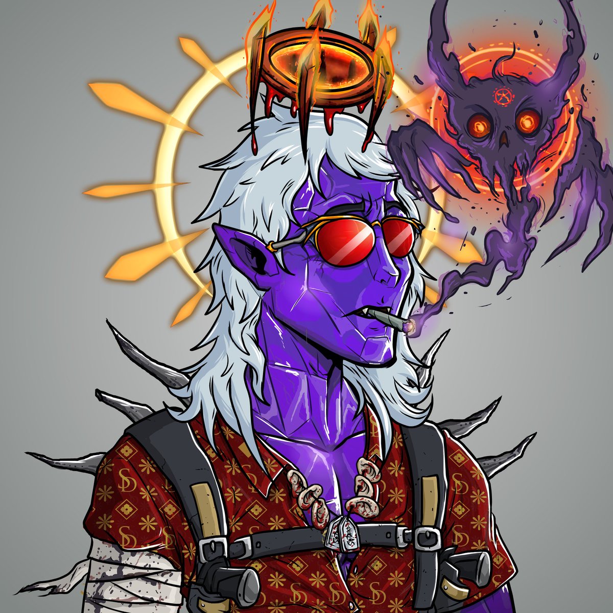 Remember when I first got introduced to $SOL NFTs .. these vamps were one of the top collections 🩸

Believe there’s some historical relevance here — plus the art still hits. IMO, they’re symbolic of Solana culture itself.

Don’t mind if I do 🧹🧹🧹