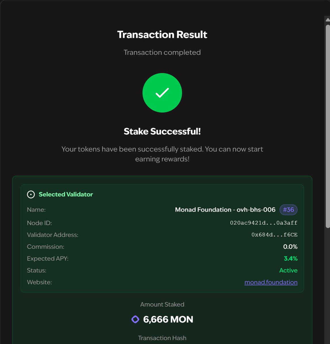 官方质押已经开启.

目前质押的是测试币.

期待主网的上线！