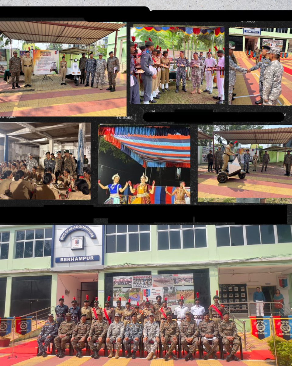 NCCDteOdisha's tweet photo. #Visits | NCC Odisha

Cmde Vikram Singh, newly appointed DDG, visited NCC Gp HQ Berhampur on 14–15 Oct 2025.

At the Annual Training Camp on 14 Oct , he lauded cadets for their vibrant and well coordinated cultural performance. 

During his address to the Cadets he emphasised on the team work and urged them to stay resilient in their endeavours.

He wished them all the luck for preparation of RDC 2026 & joined the cadets and the staff for a warm and sumptuous dinner. 

Cmde Vikram Singh visited NCC Gp HQ on 15 Oct, praising cadets for their dedication and enthusiasm. He urged officers to focus on nurturing future leaders by centering activities around the cadets. 🇮🇳 #NCC #Leadership #Teamwork