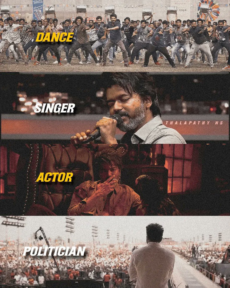இன்னும் 4 நாளுல தீபாவளி...!!🙂

தீபாவளி னா வெடி வெடிக்குறோமே இல்லையோ தளபதி படத்துக்கு போயிருவோம்...!!🔥❤️

யாரு யாரு தளபதி தீபாவளி ய Miss பண்ணுறா...!! 🥺❤️

#TVKVijay <a href="/TVKVijayHQ/">TVK Vijay</a> #Tvk