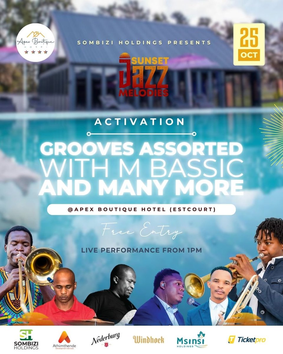 sunsetjazz2025's tweet photo. Live jazz music on 25 October at Apex Boutique Hotel https://t.co/ILw9Cyr6rR