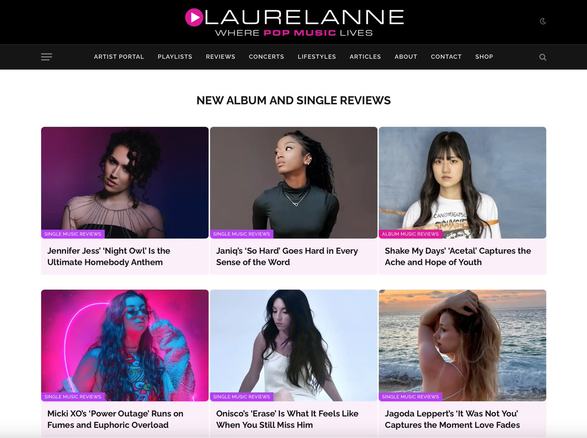 ✨うれしいニュース✨
アメリカの音楽メディア Laurelanne でアルバム『アセタール』のレビューが公開されました🎶

「青春の痛みと希望」をテーマに、美しい言葉で紹介してくださっています。

記事はこちら👇
laurelanne.media/shake-my-days-…

#ShakeMyDays #Acetal #Laurelanne #海外レビュー