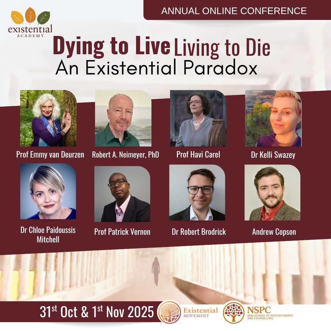 emmyzen's tweet image. onlinevents.co.uk/event/dying-to…
Death, dying, loss and grieving. On Halloween and All Saints. Perfect CPD for the time of year. All online. International speakers.