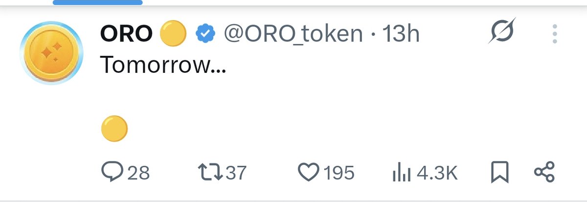 What do you think about this? Is it just hype, or does their project have surprising utility?

<a href="/ORO_token/">ORO 🟡</a> 

#WorldApp #WLD #Orotoken