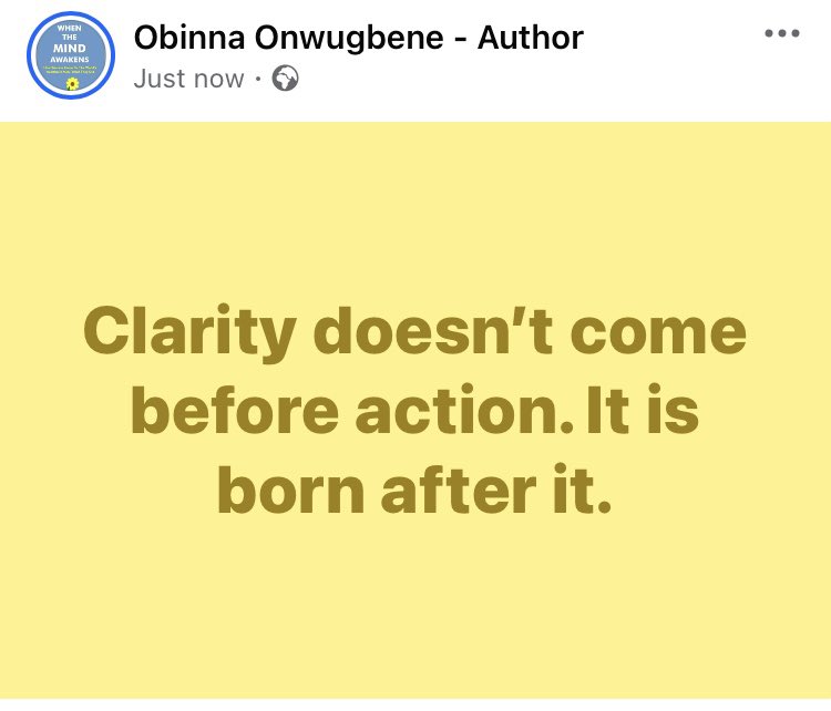 obinnaonwugbene's tweet photo. @DavidHundeyin @PeterObi #thursdaymotivation #thursdaymorning #PersonalGrowth https://t.co/bAvO2QZZ0I