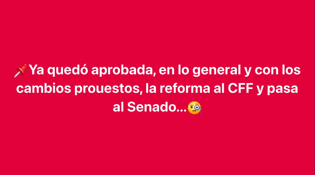 📌Otra reforma más...😬