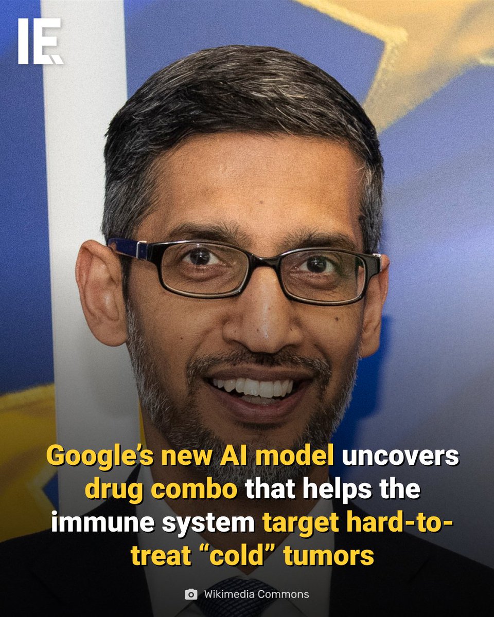IntEngineering's tweet image. The AI identified a drug combination that turns “cold” tumors “hot,” making them more responsive to immunotherapy. bit.ly/3J9hj15