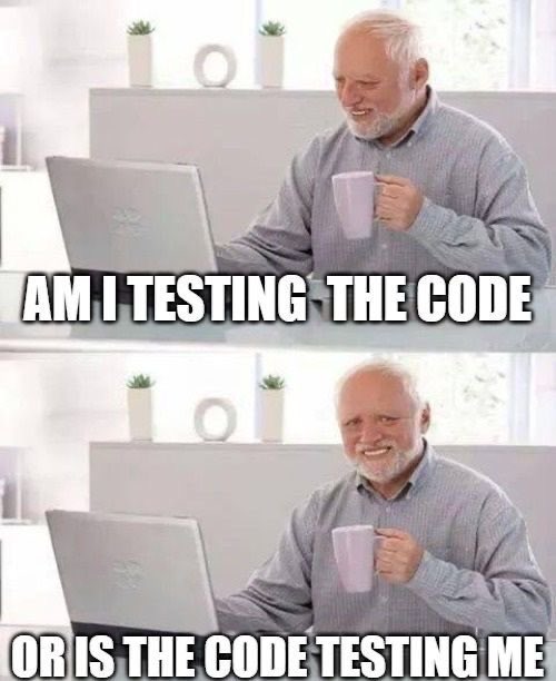 Code_Engr's tweet image. We’ll see who’s testing who