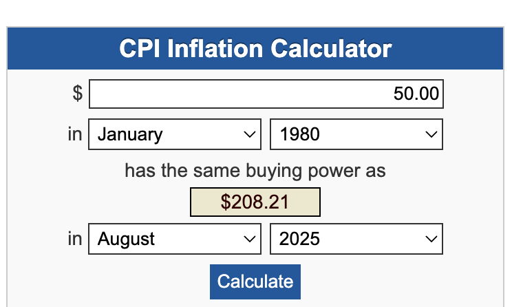 $208 silver!

Silver still needs to 4x to reach CPLie adjusted all-time high.

We are early.