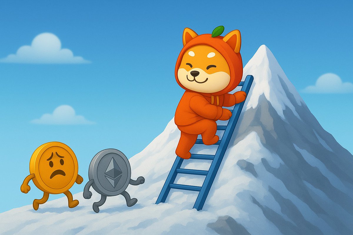 MangoInuCoin's tweet photo. Step by step, climb by climb — Mango Inu rises where others struggle. The summit is near, and the view will be legendary.

#MangoInu #MINU #CryptoCommunity #MemeCoin #CryptoJourney #ToTheTop #Blockchain #CryptoRise #StayJuicyStayStrong https://t.co/nyk9L13Tyv