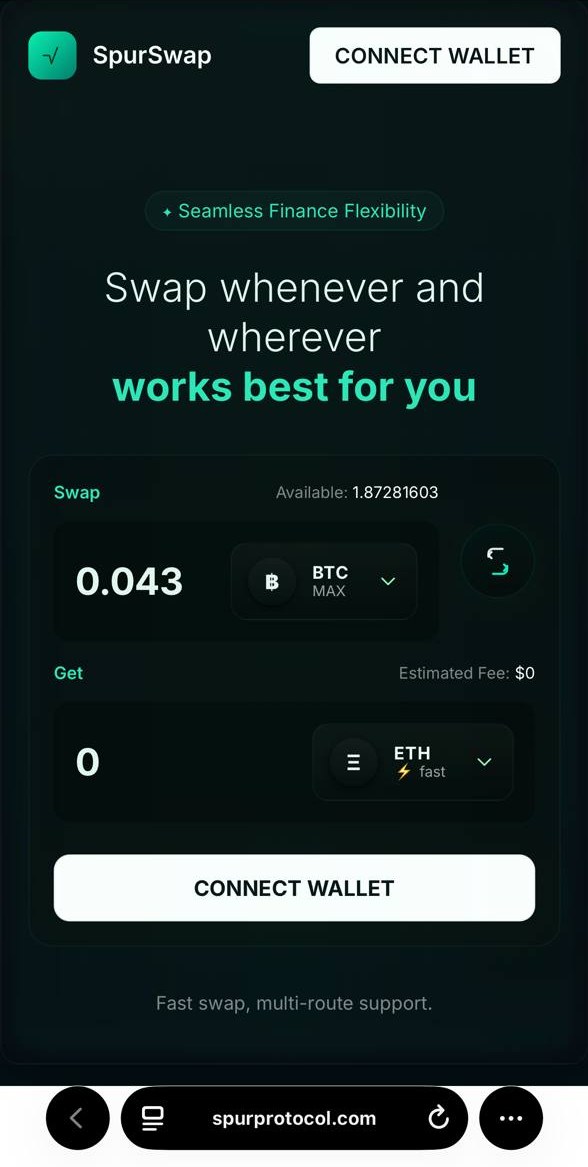 spurprotocol's tweet image. 🚀 The snippet is here!
Spurprotocol DEX will be entering a short-term public test — your chance to explore, trade, and experience what’s coming next.
The test runs for a few days… then we go FULL LAUNCH. 🔥
