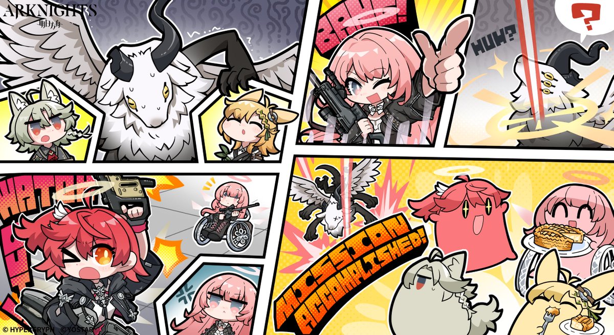 Watch your step around those tiles—they'll put you to sleep instantly! Huh... why am I suddenly... so drowsy...
Ah! Quick, go help any operators who wandered onto dream tiles—once they're awake, they'll be combat-ready!
Look, Exusiai's already primed for action. And keep an eye