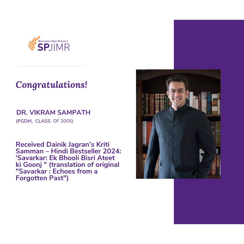 Alumni of SPJIMR tweet media