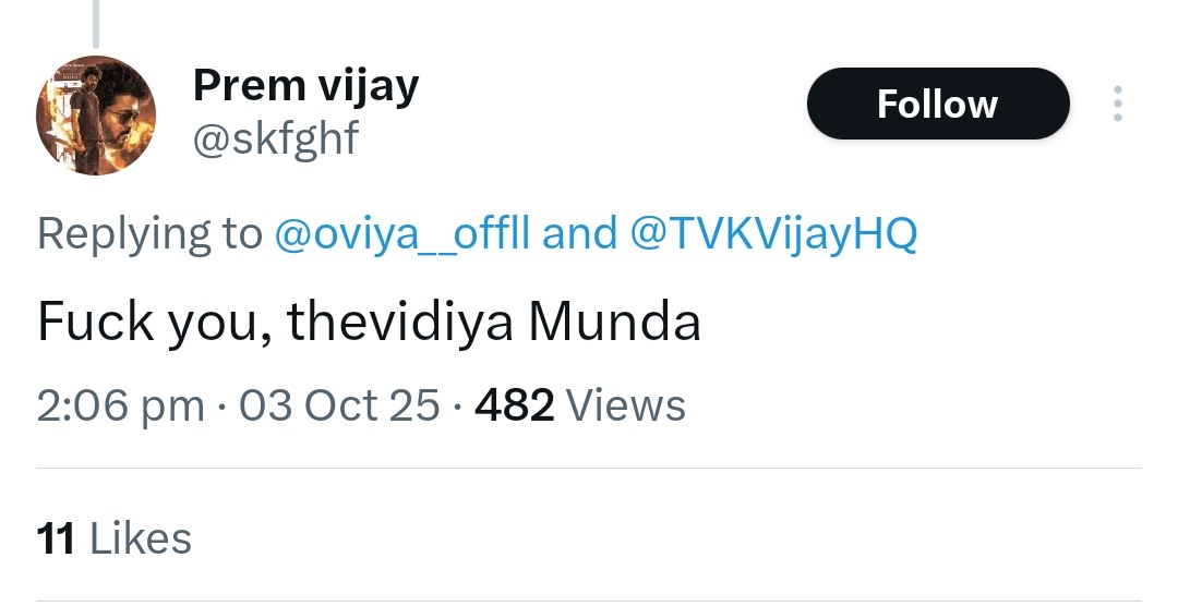 oviya__offll's tweet image. This is why I keep saying that these TVK guys are a virus and a threat to society.