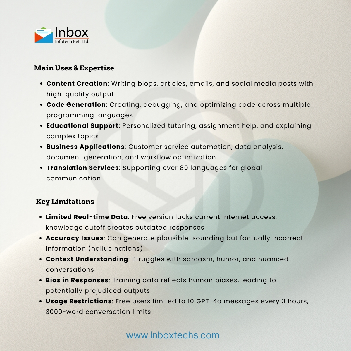 InboxPvtLtd's tweet image. 𝑻𝒊𝒓𝒆𝒅 𝒐𝒇 𝑨𝑰 𝒕𝒉𝒂𝒕 𝒉𝒂𝒍𝒍𝒖𝒄𝒊𝒏𝒂𝒕𝒆𝒔 𝒎𝒐𝒓𝒆 𝒕𝒉𝒂𝒏 𝒊𝒕 𝒉𝒆𝒍𝒑𝒔? 

#AIRevolution #TechExcellence #InboxInfotech #AIPowerUp #CodeGenius #ContentCreation #BusinessAI #OvercomeLimitations #TechInnovation #GlobalTranslations #WorkflowWins #SecureAI #newpost