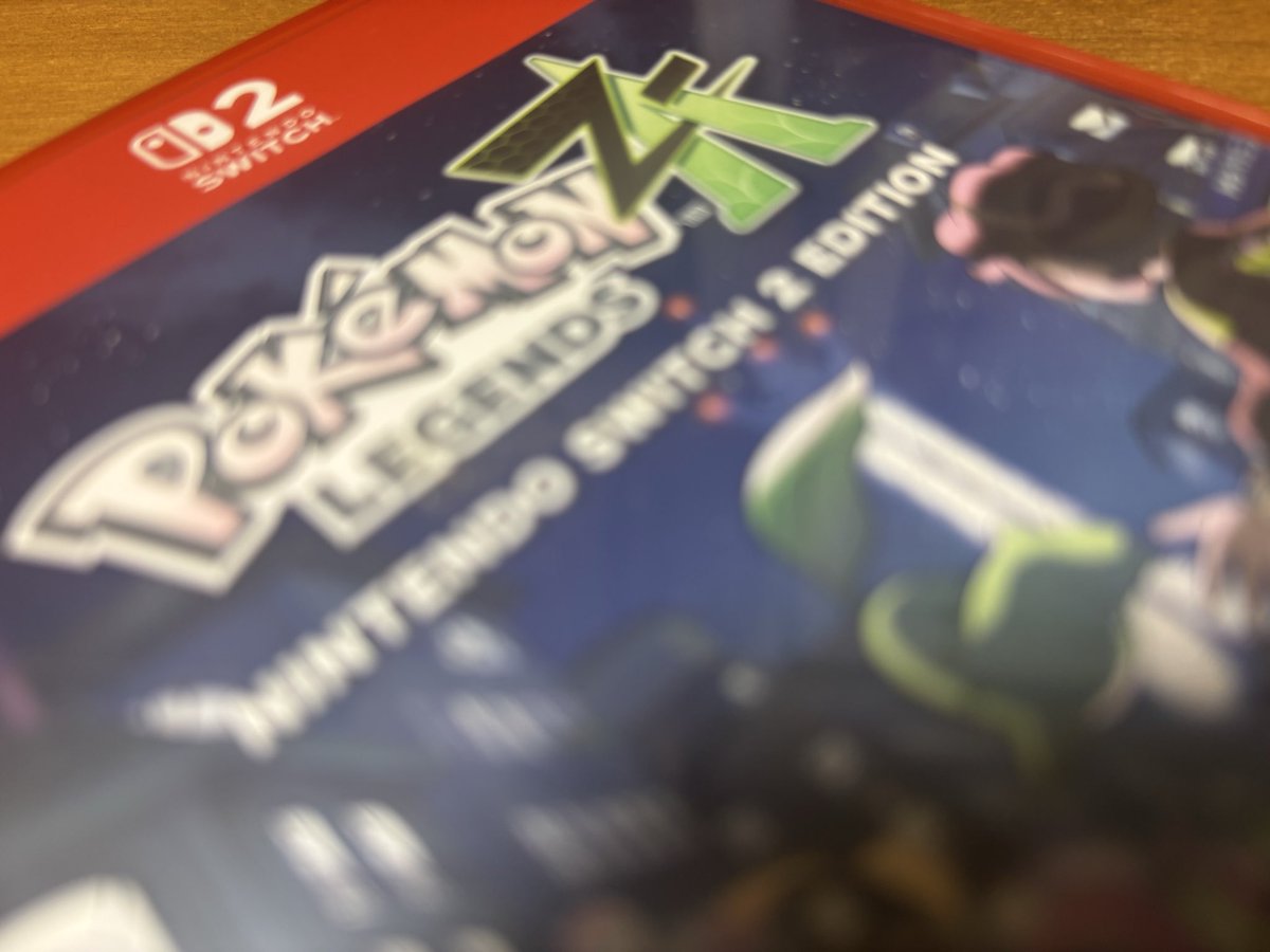 届いたけど、絶対する時間ない😇
まだデジモンも途中だし、編集が溜まってる😇

ポケモンはひなに任せよう…