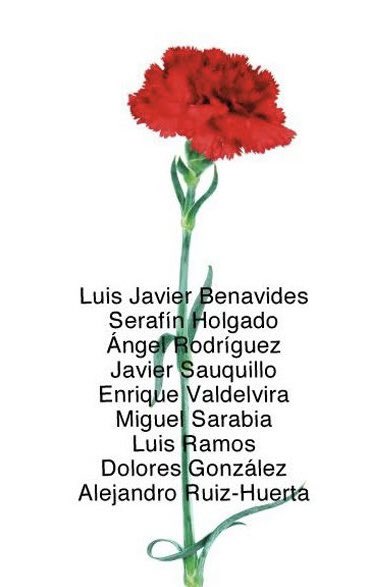 Julio Rodríguez Gómez nos ha dejado. 

Fue abogado laboralista en el despacho que se perpetró la masacre fascista de los #AbogadosdeAtocha 

Fue militante de @izquierdaunida hasta el ultimo día de su vida en el madrileño distrito de #Retiro <a href="/JMDretiro/">JMDretiro</a>

Que la tierra le sea leve