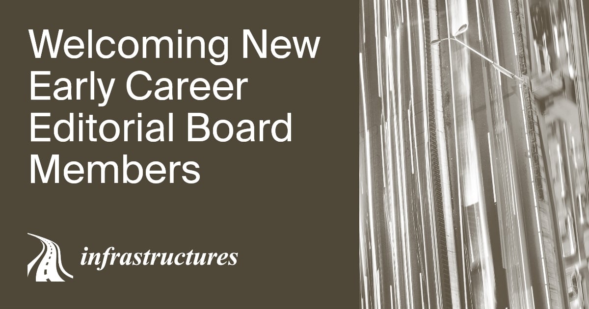 Infrastructures MDPI (@infrastructmdpi) on Twitter photo Exciting News from the Infrastructures MDPI!
We’re proud to welcome 30 outstanding early-career researchers to the 2025 Early Career Editorial Board of Infrastructures! 🎉
🔗 Meet them here: lnkd.in/eJR5BVNY
#EditorialBoard #Infrastructures #MDPI Exciting News from the Infrastructures MDPI!
We’re proud to welcome 30 outstanding early-career researchers to the 2025 Early Career Editorial Board of Infrastructures! 🎉
🔗 Meet them here: lnkd.in/eJR5BVNY
#EditorialBoard #Infrastructures #MDPI