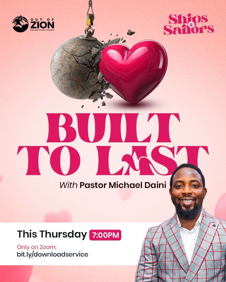 Every session in our Built To Last series has been a blessing! 🌟
Today, we are diving even deeper into life-changing truths with Pastor Michael <a href="/LovedCarefully/">Captain MD🌍</a> 

Time: 7pm
bit.ly/downloadservice

#relationship #RelationshipGoals #midweekservice