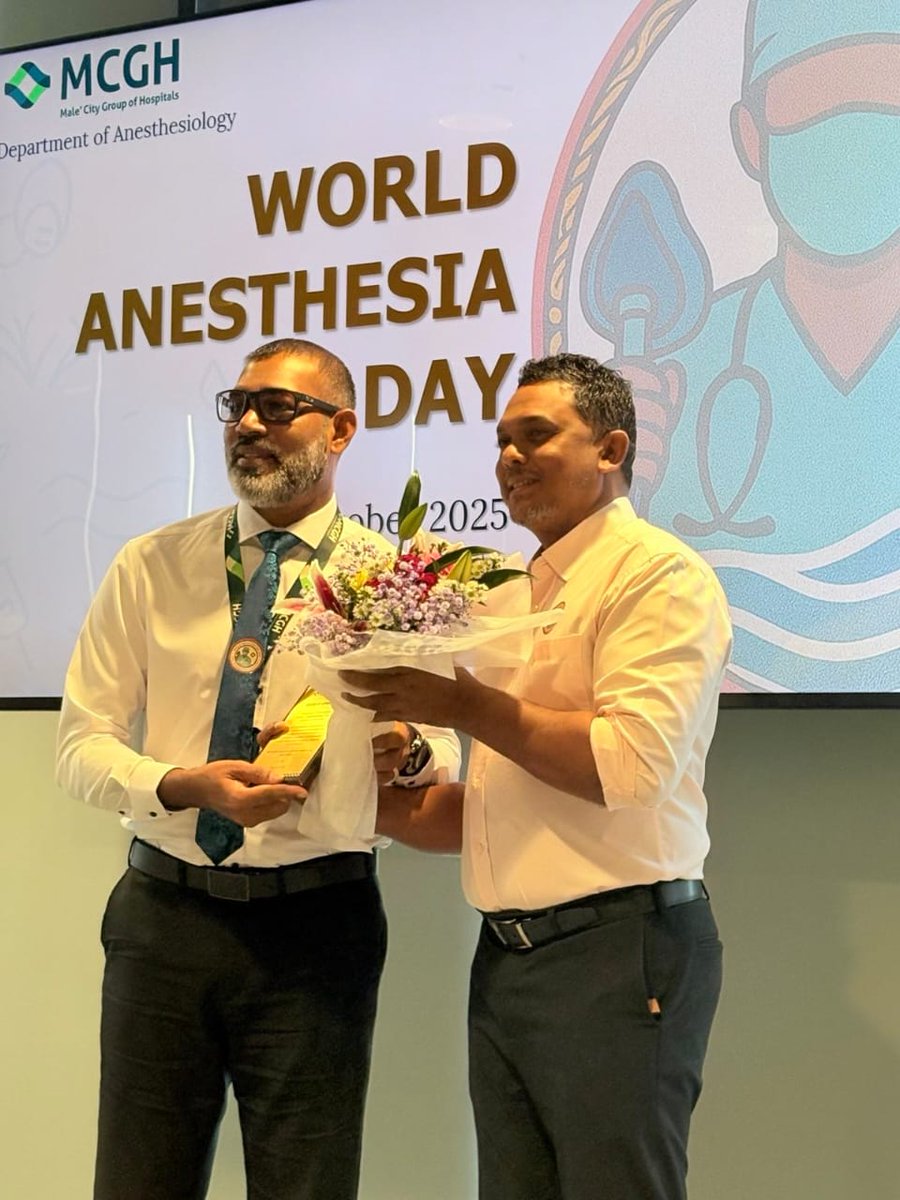 isseylatif's tweet image. Celebrating #WorldAnaesthesiaDay 
I am very grateful to the department of anaesthesiology @igmhmv for this. 
🙏