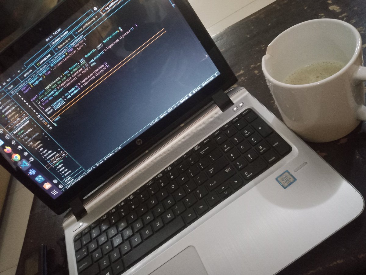 judithukachukwu's tweet image. Your health is your greatest asset.
Here I am building a log microservice. Attached to me is My ginger and garlic recipe as a substitute to coffee.
#backenddeveloper #tech4dev