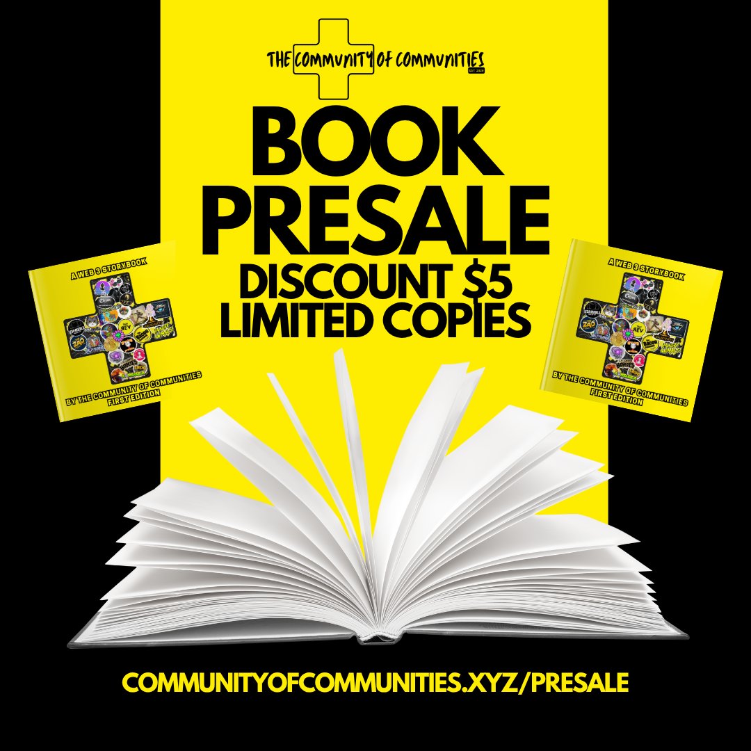 Gm legends, have you grabbed a pre order of the <a href="/cocNFTBOOK/">+C.O.C_NFTBOOK</a>?
