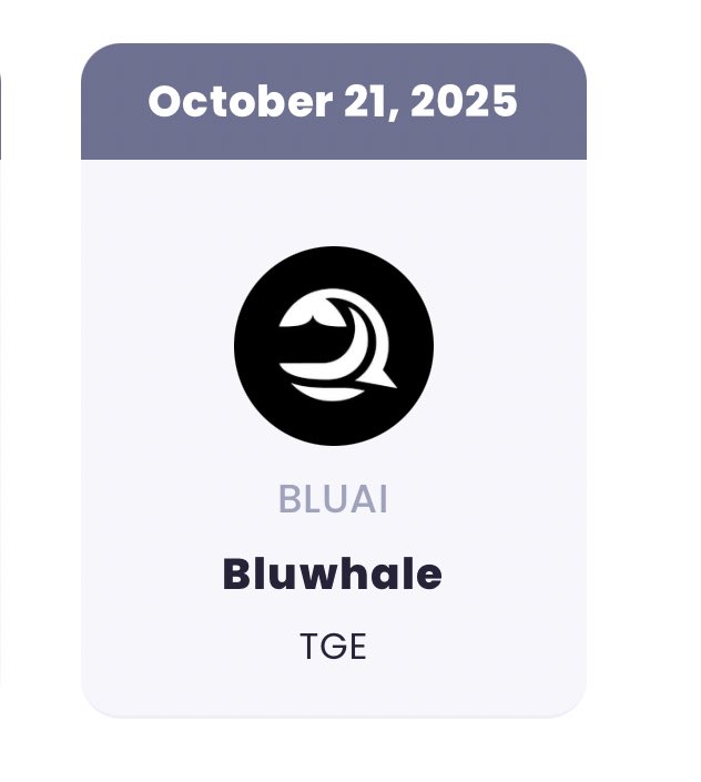 Iyke(Ø,G) (@ikfrfr) on Twitter photo big news for web3 and ai enthusiasts
<a href="/bluwhaleai/">Bluwhale AI</a> is gearing up for its tge next week and the bantr dot fun campaign is already heating up
bluwhaleai isn’t just another blockchain ai project. it’s building web3’s intelligence layer:
• tokenize your profile and monetize your big news for web3 and ai enthusiasts
<a href="/bluwhaleai/">Bluwhale AI</a> is gearing up for its tge next week and the bantr dot fun campaign is already heating up
bluwhaleai isn’t just another blockchain ai project. it’s building web3’s intelligence layer:
• tokenize your profile and monetize your