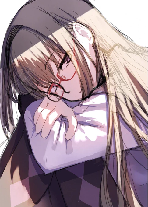 これはずっと前にラクガキして放置してたほむらさん