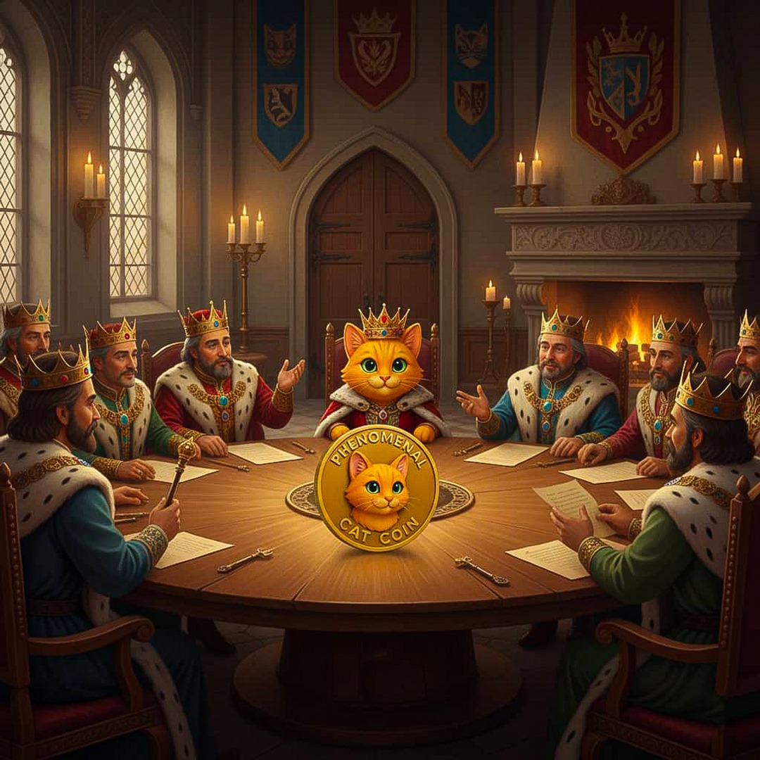 A new era has begun  Phenomenal Cat now sits at the table of kings, clothed in royalty, destined for greatness. 

This isn’t just another meme coin it’s a movement of power, prestige, and purpose, The kings recognize it… the smart ones are already positioning. 🚀

Those who