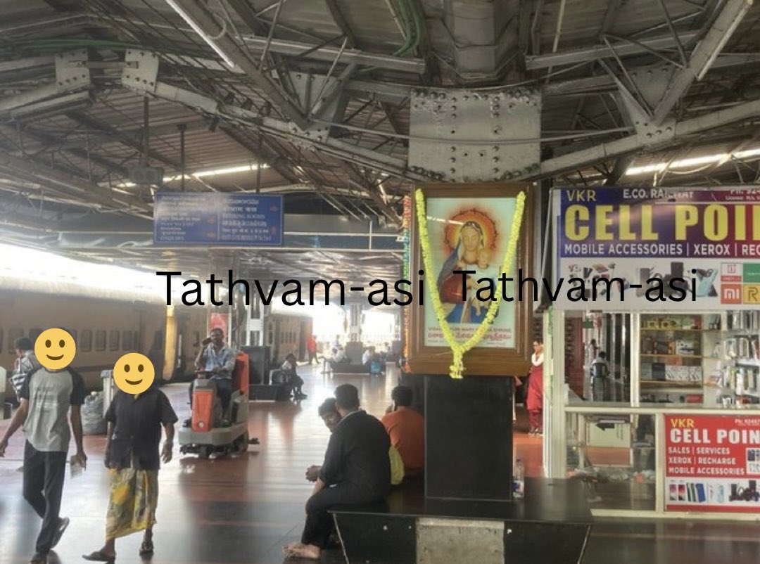 ssaratht's tweet image. This is Vizag railway station.
How is this even allowed?
Is @IRCTCofficial sleeping?
Are the cryptos in the railway staff permitting ConversionMafia?
These should be removed and persons responsible should be punished.
@ncbn @PawanKalyan @MadhavBJP @ShivaShakthiOrg…