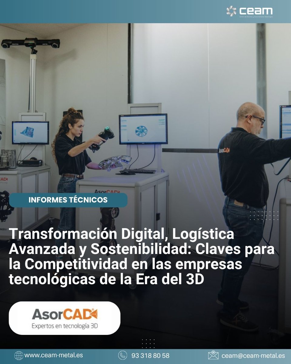 CEAMmetal's tweet image. Transformación digital, logística avanzada y sostenibilidad:
Las claves para que el sector 3D siga liderando la industria.
Lee el artículo de Rosa Alonso ( @AsorcadE ) aquí: zurl.co/fVKlp 

#3DScanning #SmartIndustry #Digitalización #SostenibilidadIndustrial #AsorCAD