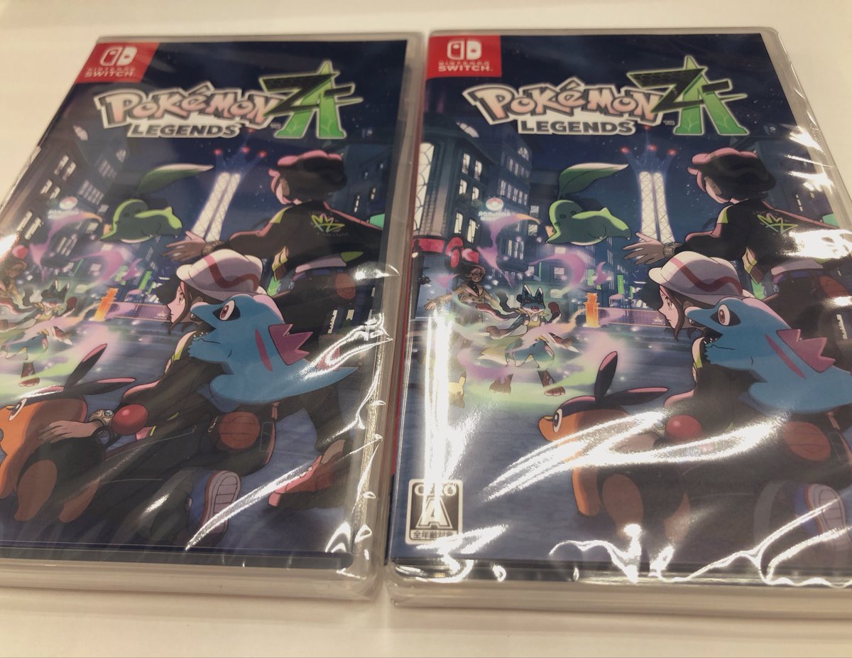 OtatenGame's tweet photo. ゲームプレゼント企画

SWソフト
『Pokemon LEGENDS Z-A』
を2名様にプレゼント致します

応募方法
天童店ゲームXをフォロー
該当ポストをリポスト&amp;いいねするだけ
応募期間
10月16日〜10月28日まで

当選者様にはDMでお知らせします
プレゼントはお送りさせていただきます
＃お宝中古市場山形天童店 https://t.co/3YGdGHnNZQ