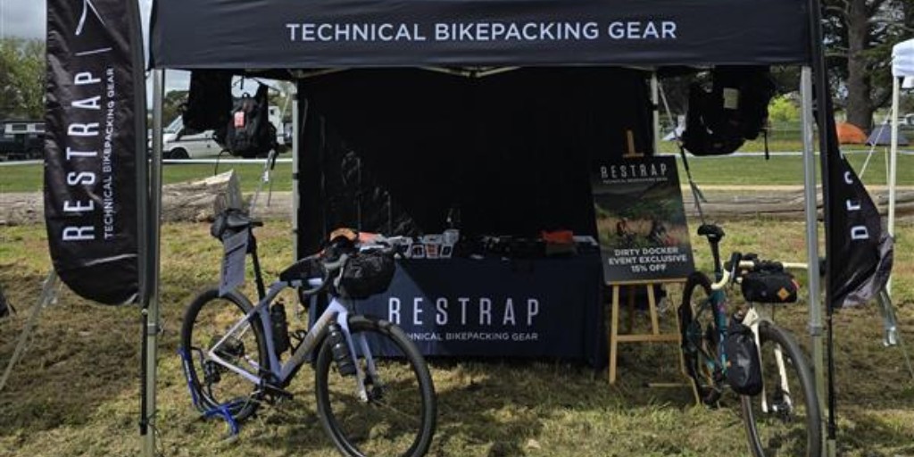 We had an incredible weekend at the #DirtyDocker 🚴‍♂️

Proud to support Aussie events that celebrate the ride and to showcase Restrap, our go-to brand for adventure-ready bikepacking gear. 

#BikeSportz #Restrap #GravelCycling #CyclingAustralia