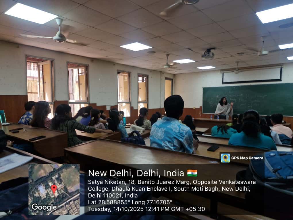 Empathise, The Mental Health Society conducted a Therapy Session on 14 October 2025 in Room 158, Science Block