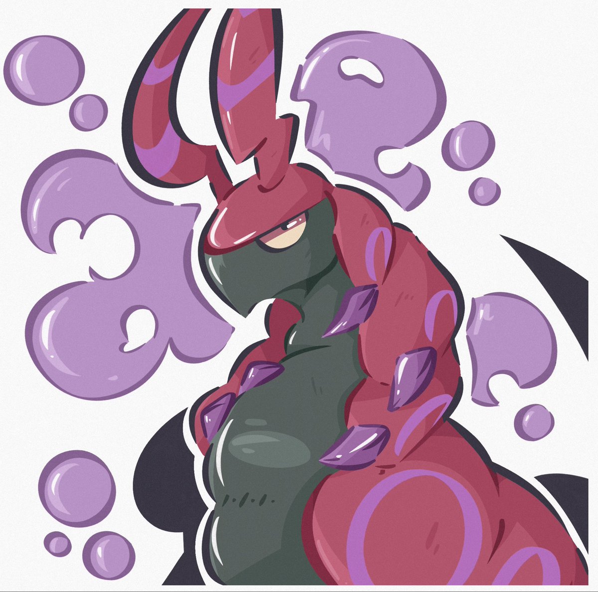 NookiNookk's tweet photo. A silly scolipede doodle!! https://t.co/NK3dhJ0t7c