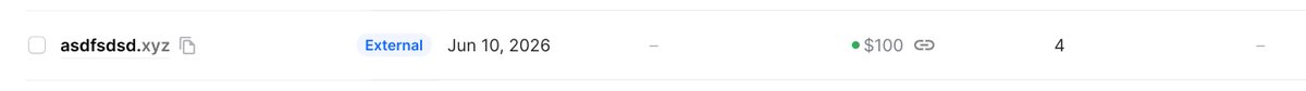 Your external listings should now appear by default in your dashboard, with full bulk actions support for editing your listings. 

Make offer and LTO for external listings coming soon

See the attached thread for using our landers for external domains