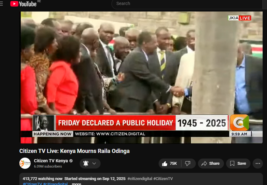 X_aggerator's tweet image. Eagerly waiting to when this viewership record of @citizentvkenya will be broken👇