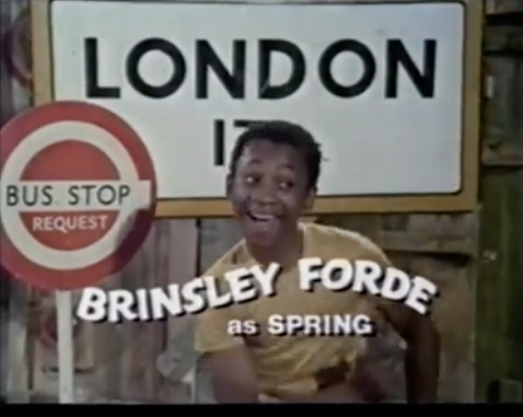 "Fun and laughter is what we're after..." Wishing Brinsley Forde – Spring in Here Come the Double Deckers! – a happy birthday 🎂🚌