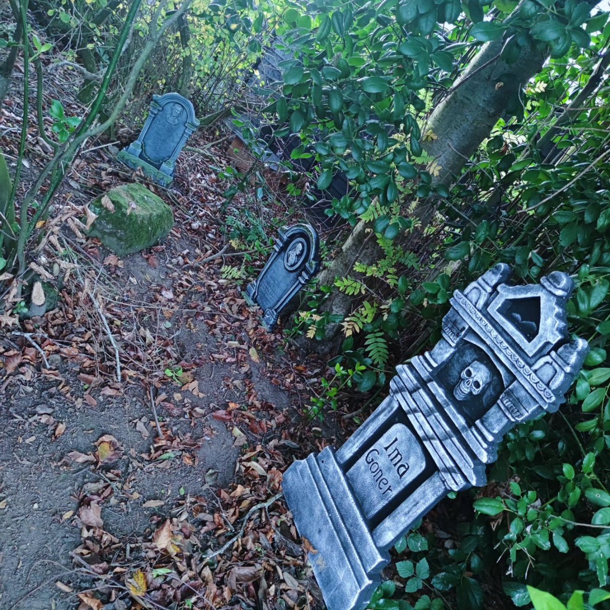 Just a few of the gravestones that have finally arrived!