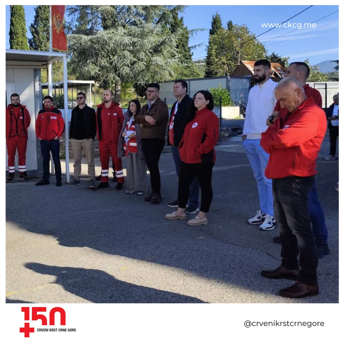 CKCG_MRC's tweet photo. ➡️Tokom posjete Centru za prihvat stranaca – Odsjek Božaj, kolege iz Albanije i BiH upoznale su se sa aktivnostima tima Crvenog krsta Crne Gore, koji svakodnevno pruža podršku migrantima i tražiocima azila.
#svudazasvakoga #everywhereforeveryone https://t.co/elFZt874xm