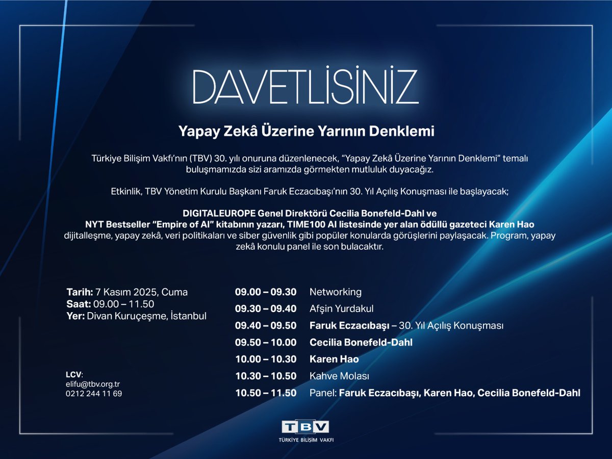 Türkiye Bilişim Vakfı tweet media