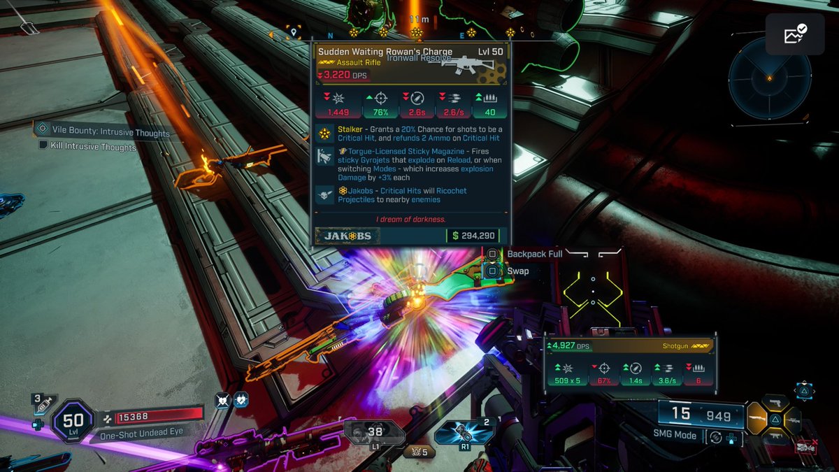 AzRealPLAYER's tweet photo. My 4th phos legendary drop! #Borderlands4 https://t.co/8zMLoaqkYk