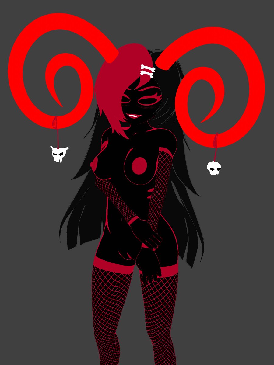 The Rankmaid AKA The Fujoshi 3d model is done.. I dunno what to do with her though.