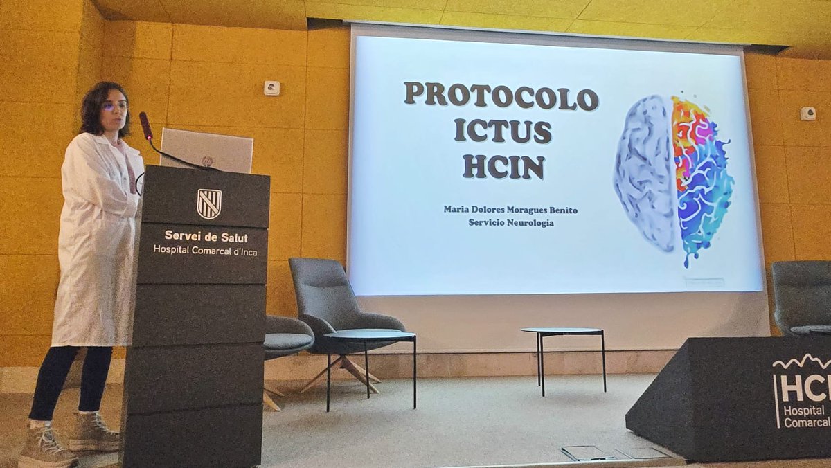 🏥 Les sessions generals tornen a l'Hospital d'Inca

👩🏻‍🎓Curs 2025-2026

👩🏻‍⚕️ Comencem amb Protocol Ictus HCIN, a càrrec de la Dra. Moragues

<a href="/SalutGOIB/">Conselleria de Salut</a> <a href="/manuelaG_Romero/">Manuela Garcia Romero</a> <a href="/javiurenam/">Javier Ureña</a> <a href="/FerrerXisco/">Xisco Ferrer</a>