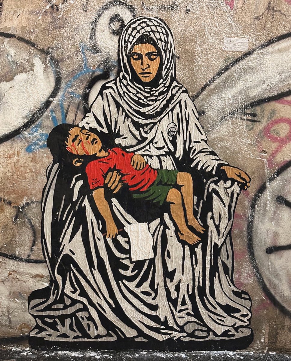 Jakie to jest dobre! 

Palestyńska Pieta na Vicolo Moroni w Rzymie