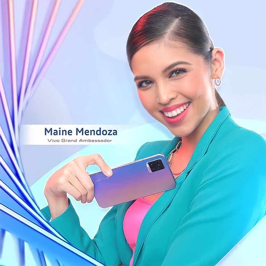 Gigi_Leo79's tweet photo. @Vivo_Phil MAINE FOR VIVO 
@mainedcm ❤️

#MaineMendoza https://t.co/3IhYP6Iwsg
