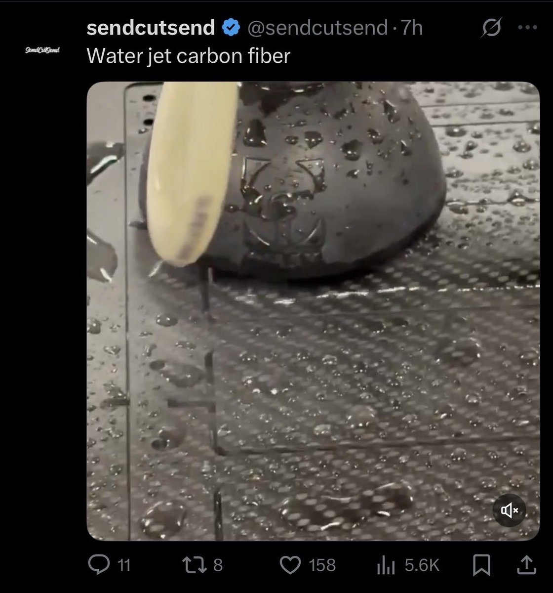 There are 2nd order effects to <a href="/yacineMTB/">kache</a> ‘s sendcutsend advertising. I watched his video and now X is recommending this post to me