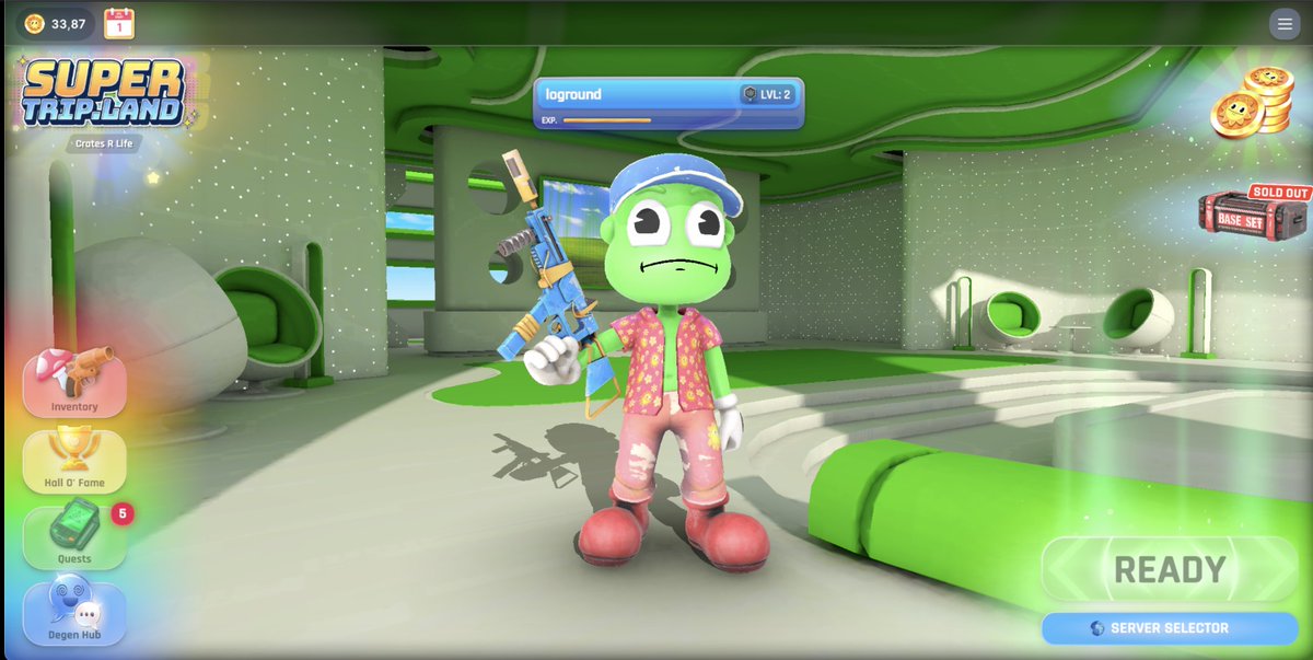 nickvrnn's tweet image. So, absolutely randomly I got into @SuperTrip64 which first, I thought was client game with some nice aesthetics and was like okay, let's see. Then I recognized the whole thing is a MFING BROWSER GAME. Probably built with #Threejs which is just insane. Works super smooth! 👇