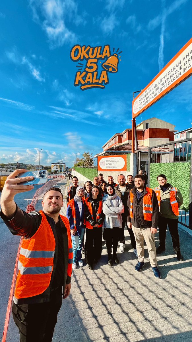 📍İsmail Lütfi Çakan İmam Hatip Lisesi
Beylikdüzü'nün tüm gençleri ile beraberiz. "Okula 5 Kala" programı kapsamında okul girişinde liseli kardeşlerimizle buluştuk. 

Bu arada; bizi takip etmeye devam edin 😉
