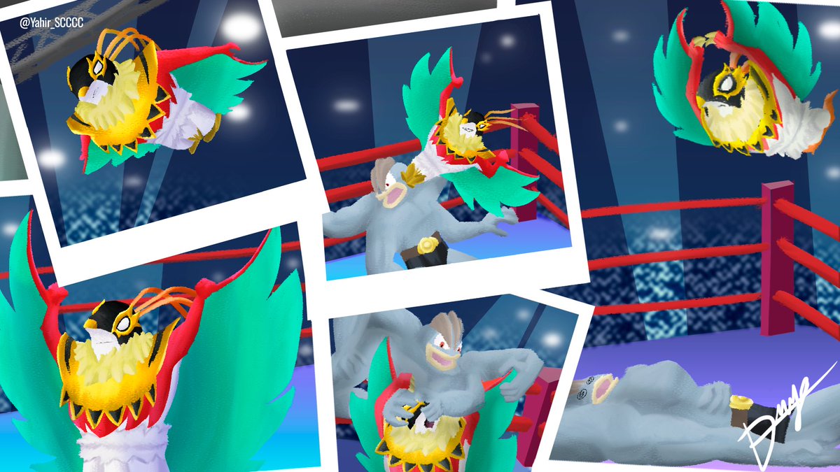 Cfunkypuki's tweet photo. Necesitaba hacerle unos dibujitos a las Megas que más me gustaron
#Pokemon #PokemonZA #fanart #megahawlucha https://t.co/RJe20elrKO